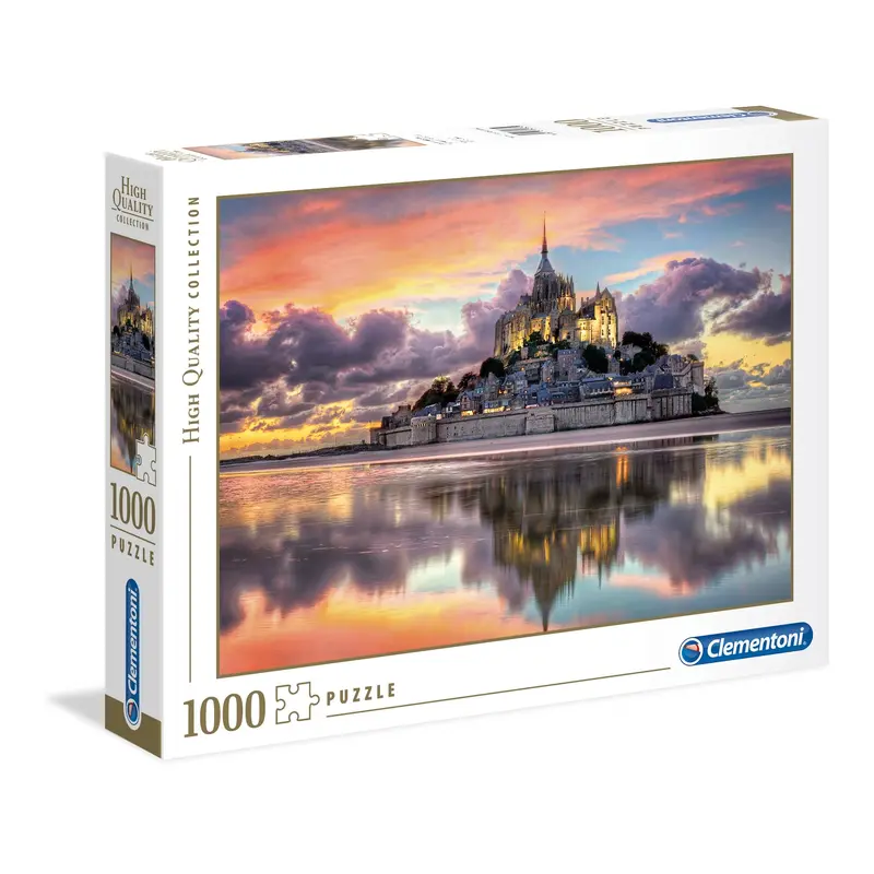 Le magnifique Mont Saint-Michel - 1000 pcs - High Quality Collection