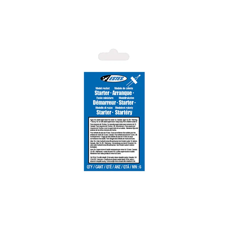 002302 MODEL ROCKET STARTERS