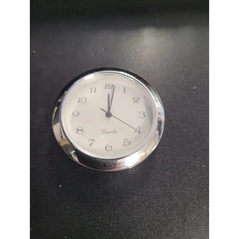 Clock Fit-Up - 1 7/16" - White/Arabic