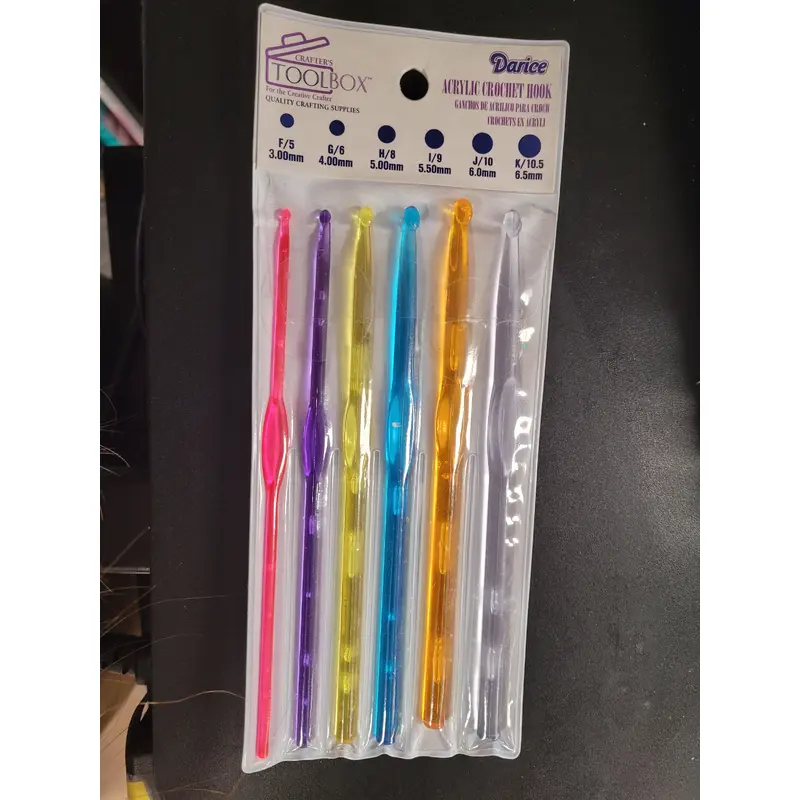 Crochet Hooks 6pc Set - Small Crochet Hooks