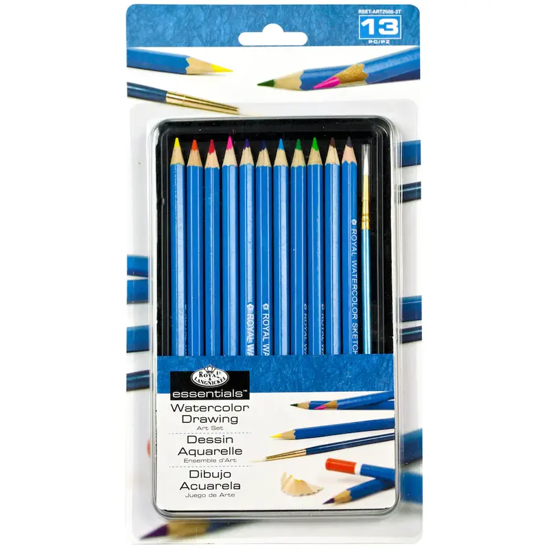 Royal & Langnickel Essentials Watercolor Drawing Art Set