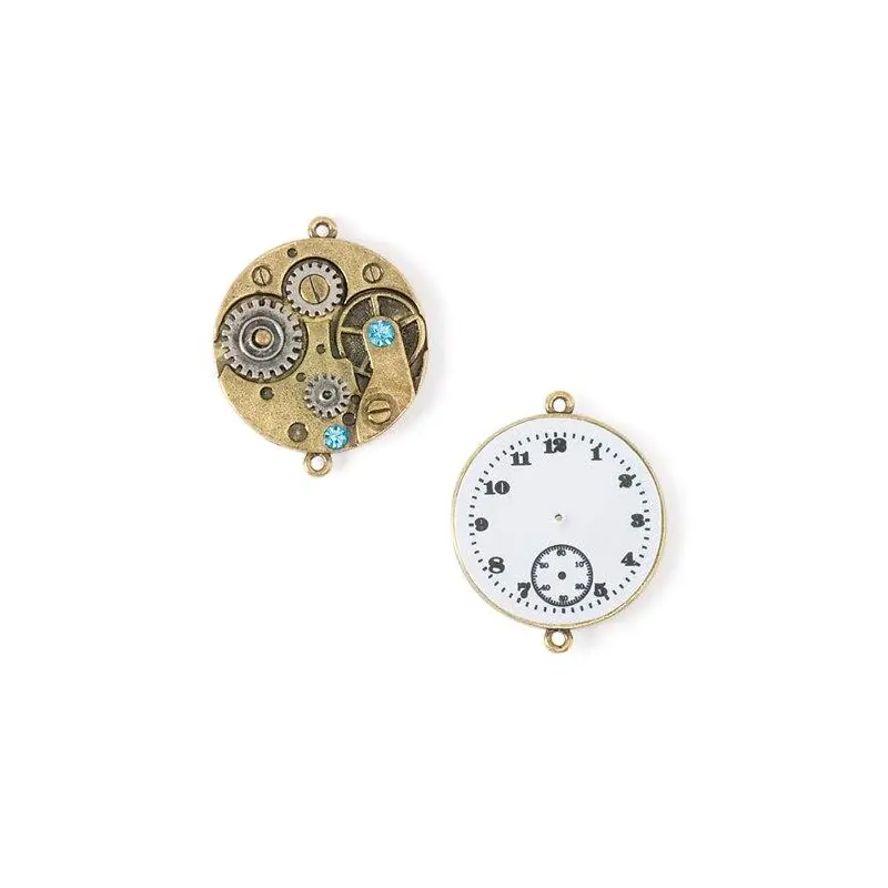 Pendant - 30mm Simulated Watch Movement