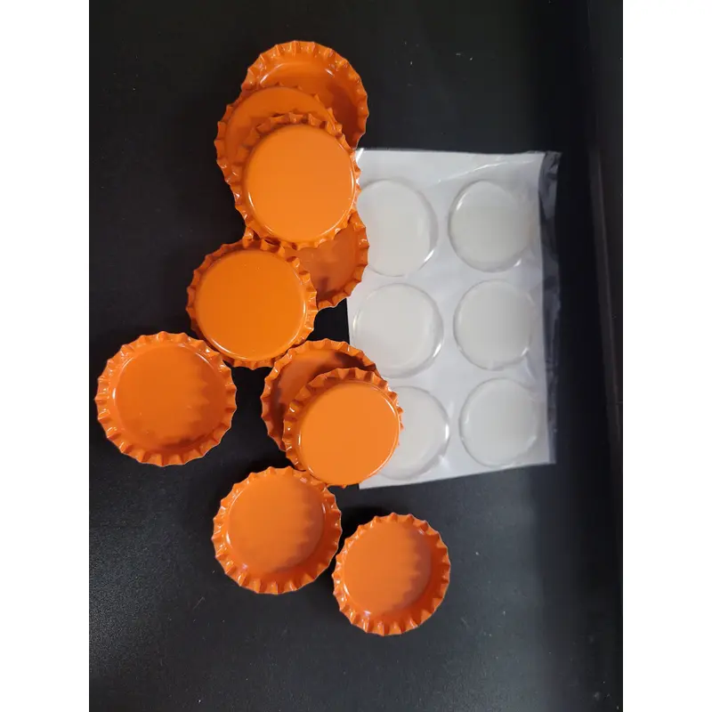 Standard 1" Bottle Caps w/ Epoxy Dots