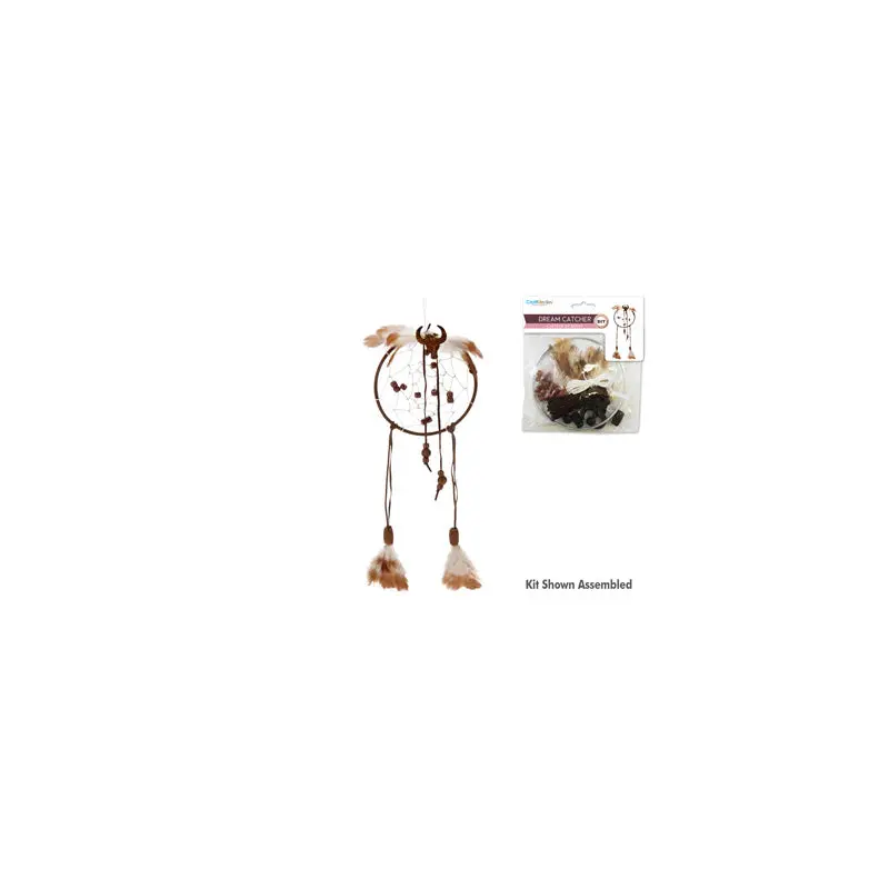 Dream Catcher Kit - 5" Circle-BROWN
