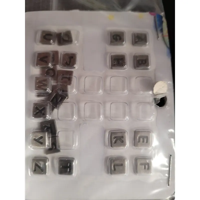 Scrapbook Metal Letters