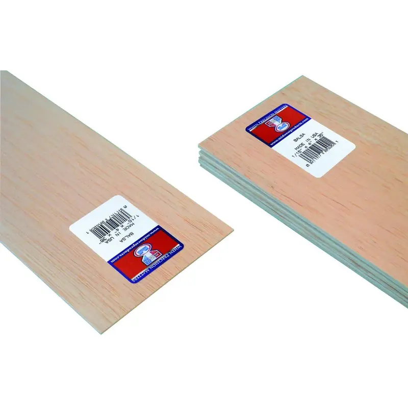 6602 Midwest Products Balsa Wood 1/16" x 6" x 36"