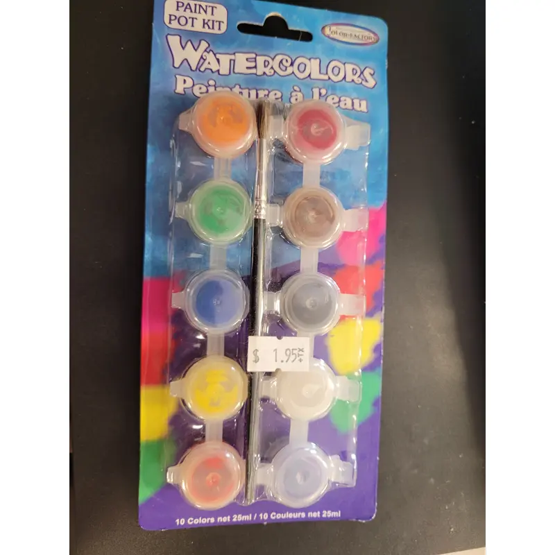 Watercolor Paint Pot Kits