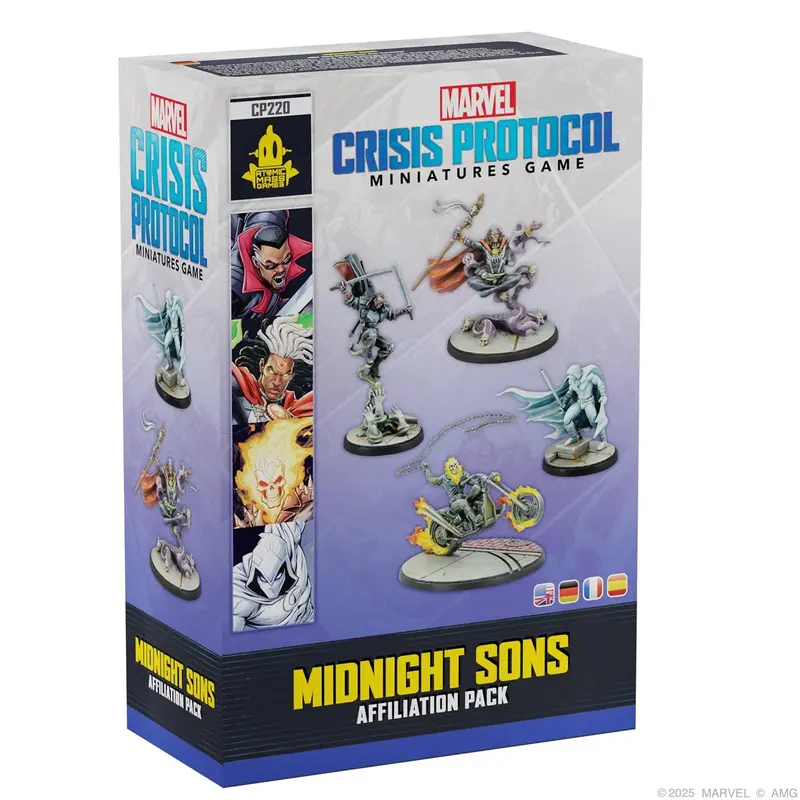 Marvel: Crisis Protocol: Midnight Sons - Affiliation Pack