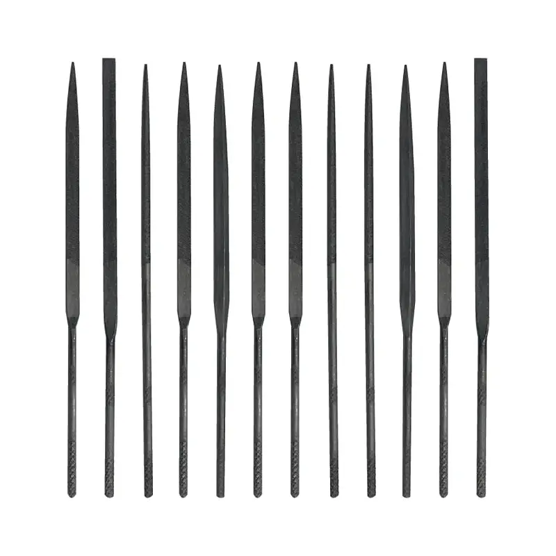 12-Piece Assorted Mini Needle File Set