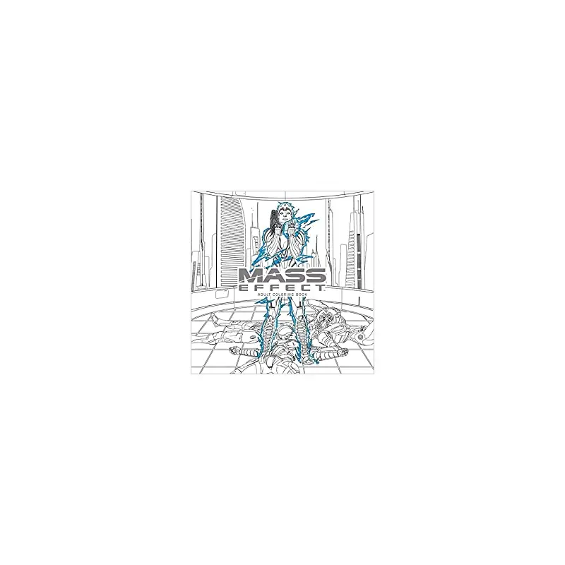 MASS EFFECT ADULT COLORING BOOK
