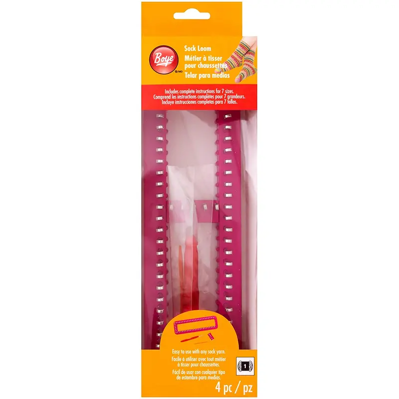 4 Pc Sock Loom Set By Boye Tools