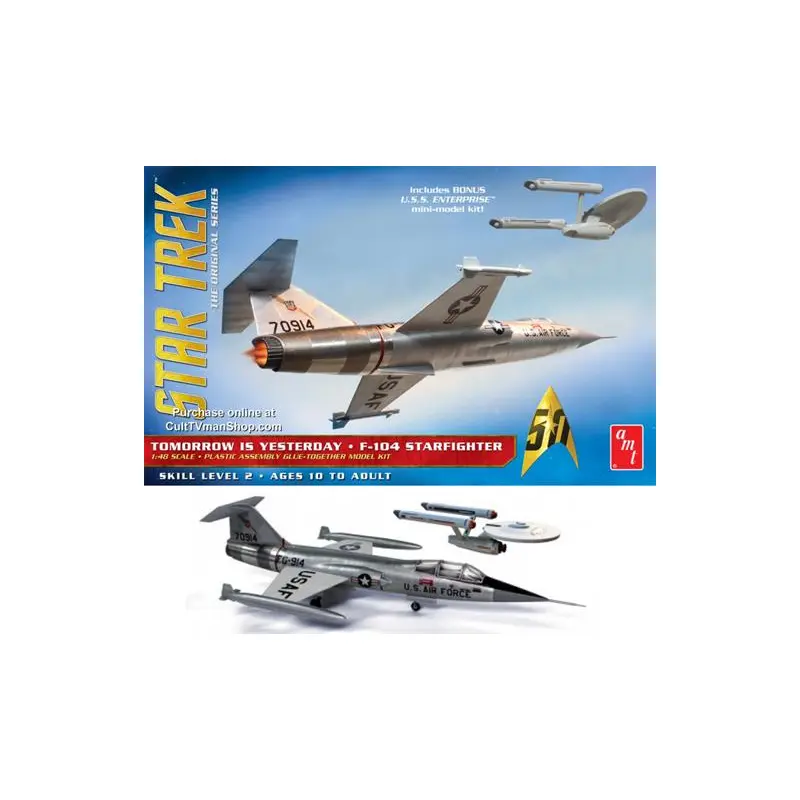 AMT953 Star Trek F-104 Starfighter Kit 1/48
