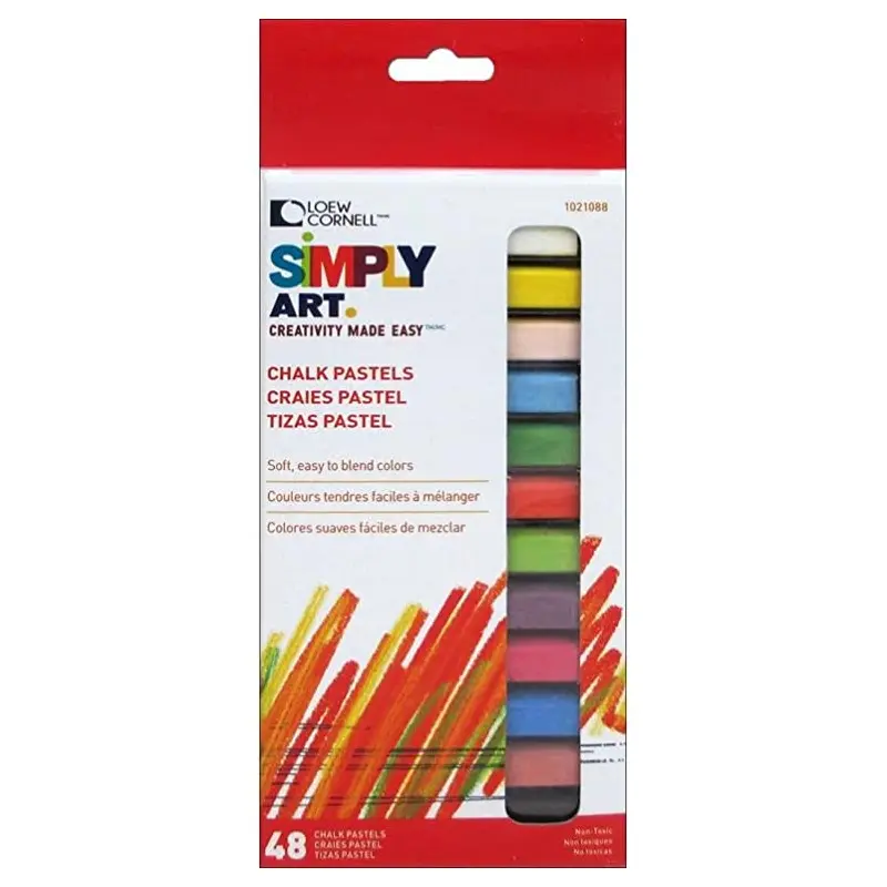 Loew-Cornell 1021088 Simply Art Chalk Pastels