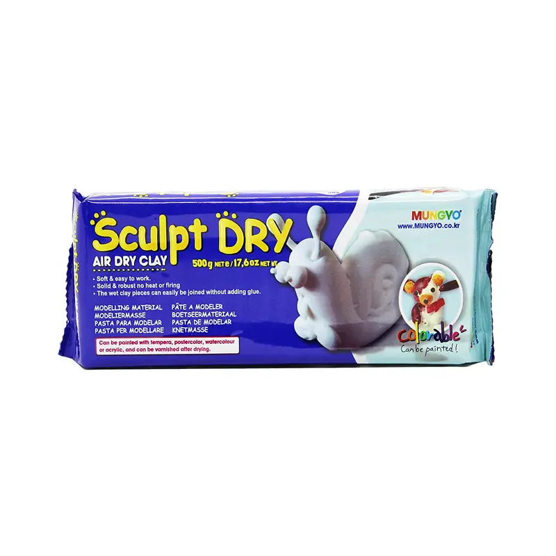 Mungyo White Sculpt-Dry Clay
