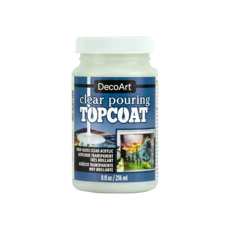 DecoArt Clear Pouring TopCoat - 8oz