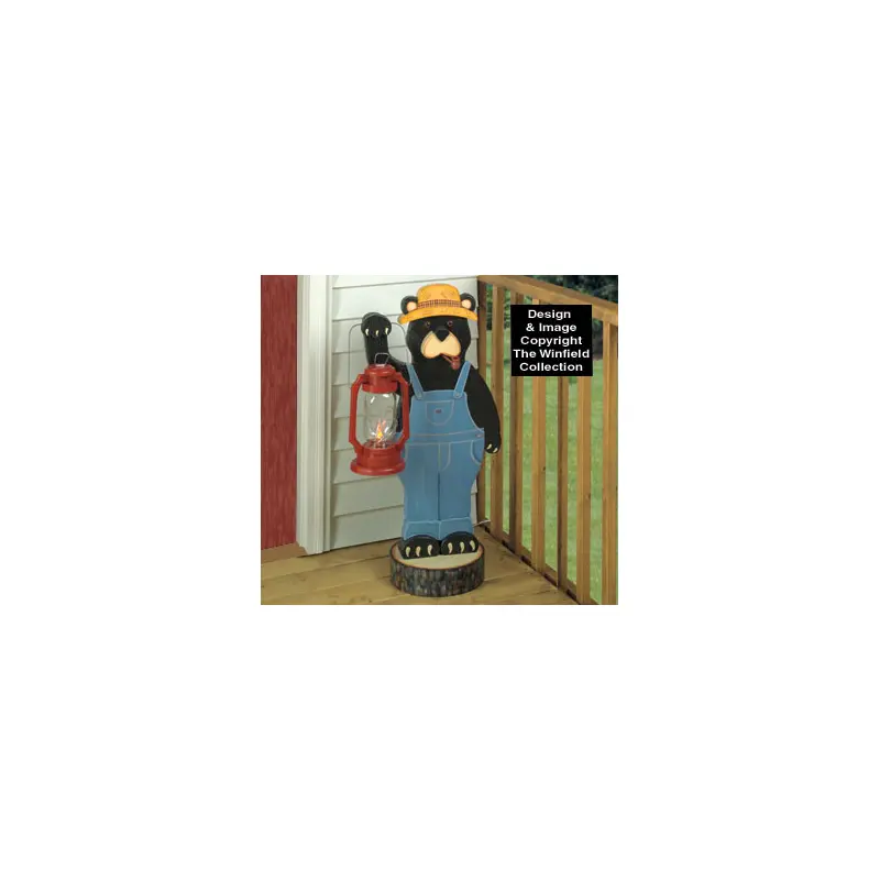 Black Bear Lantern Woodworking Plan