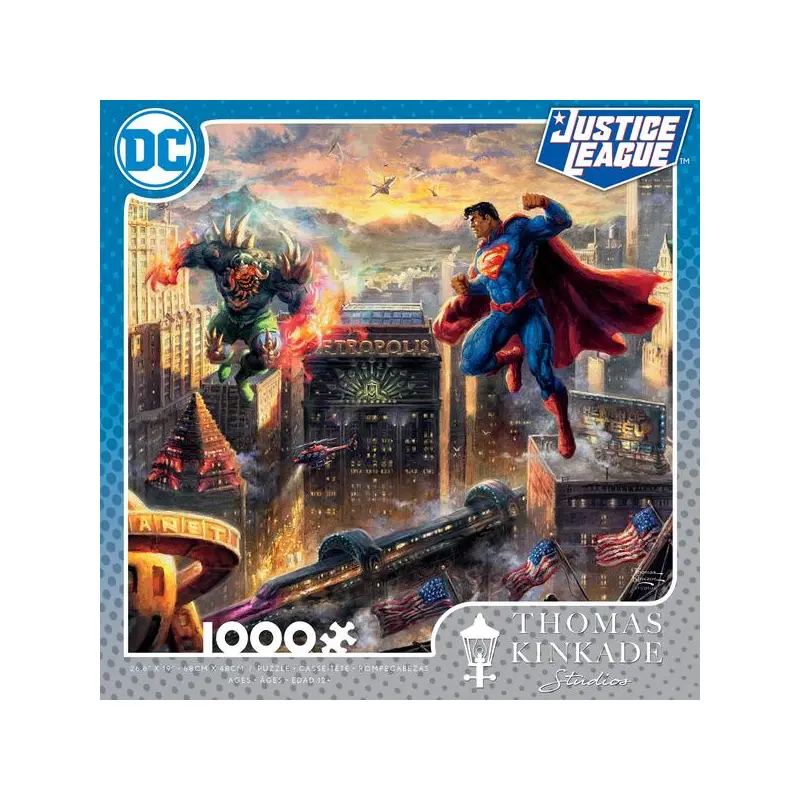 DC COMICS THOMAS KINKADE - SUPERMAN: MAN OF STEEL - 1000 PIECE PUZZLE