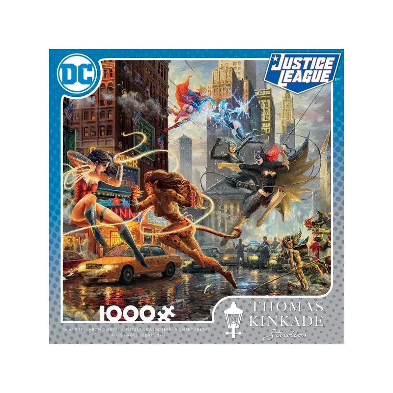 DC COMICS THOMAS KINKADE - THE WOMEN OF DC - 1000 PIECE PUZZLE
