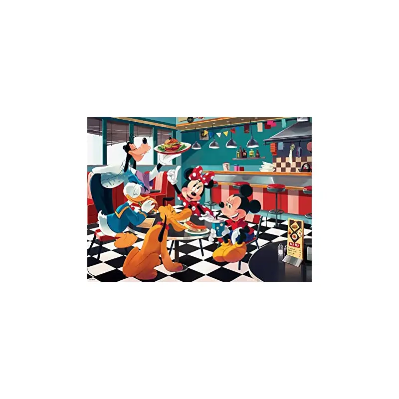 DISNEY FRIENDS - DISNEY DINER - 200 PIECE PUZZLE