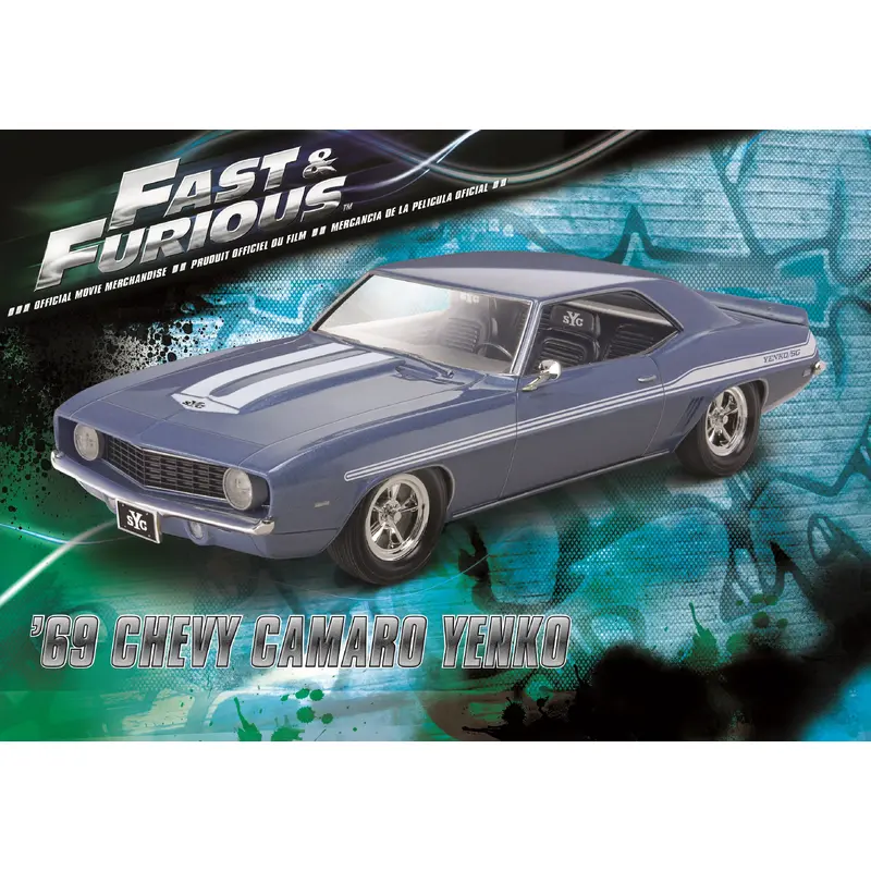 '69 CHEVY CAMARO YENKO Scale: 1/25
