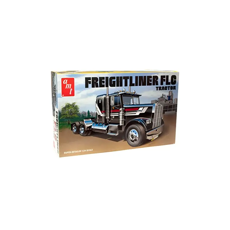 1:24th Scale AMT Freightliner FLC Semi-Tractor AMT Plastic Model Kit