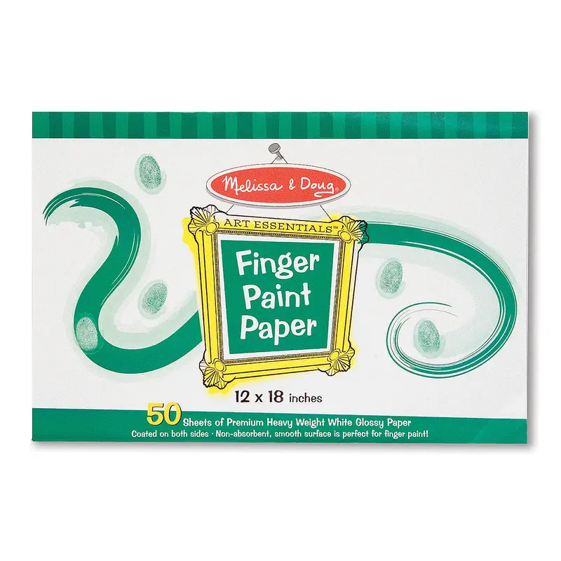 Melissa & Doug Finger Paint Paper Pad (12"x18")