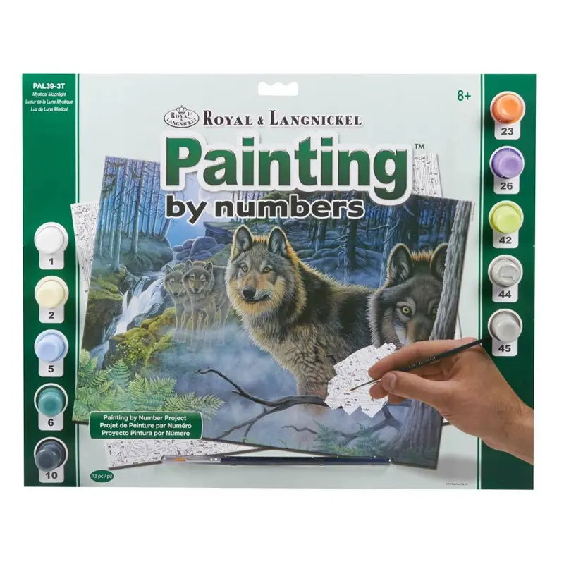 ROYAL BRUSH - "Mystical Moonlight" Painting by Numbers Kit (PAL39)