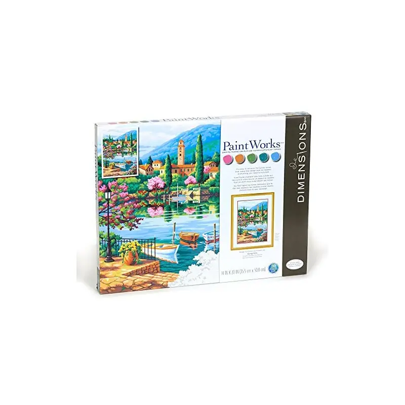 Village Lake Afternoon (14''x20'')