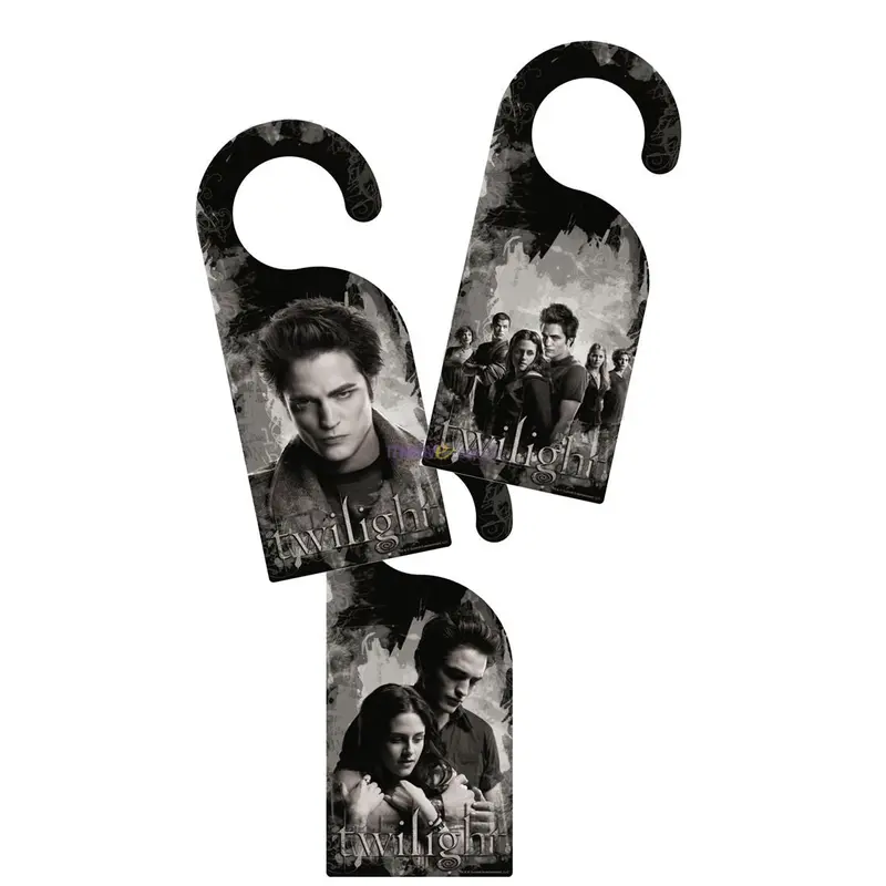 NECA Twilight Set of 3 Doorknob Hangers