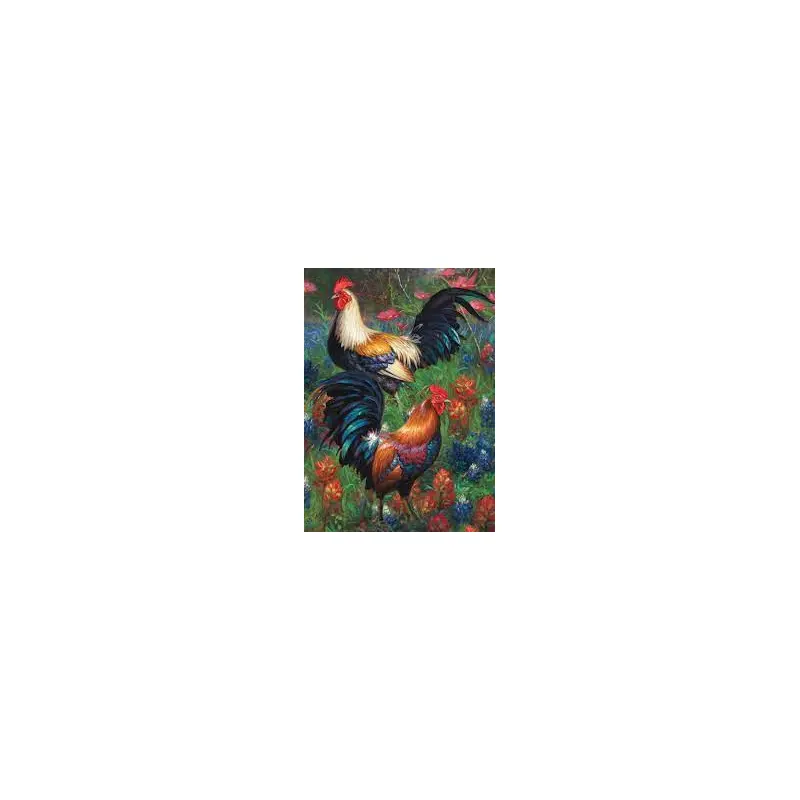 Cobble Hill 1000pc Puzzle - Roosters