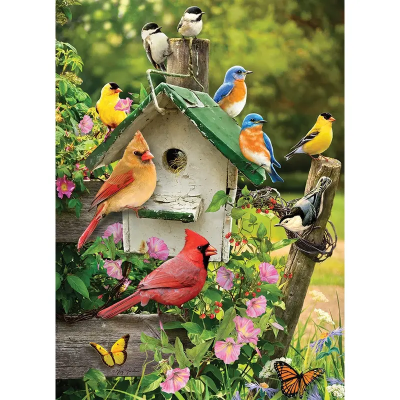 Cobble Hill 1000pc Puzzle - Summer Birdhouse