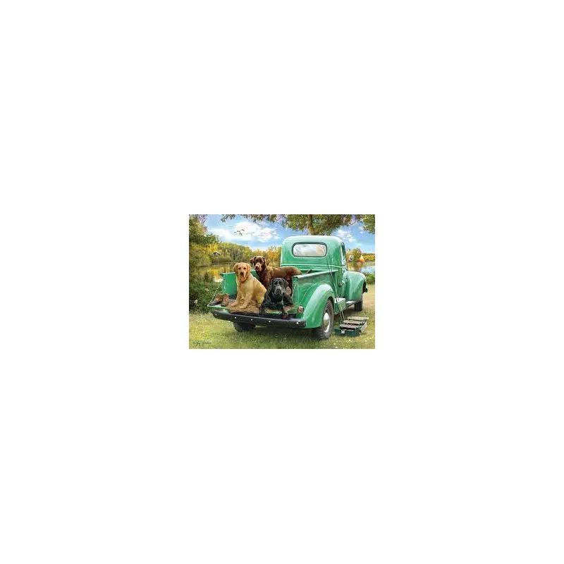 Cobble Hill 500pc Puzzle - Let's Go Fishing