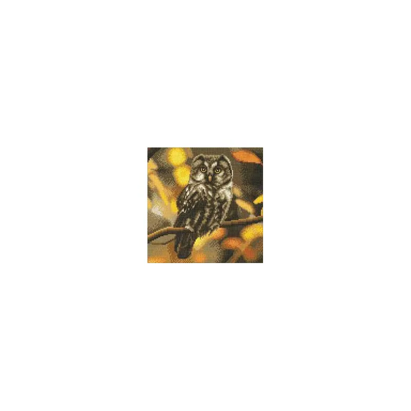 Craft Buddy Crystal Art Kit Tawny Owl 30 x 30 cm Pre-Framed 5D Art Kit