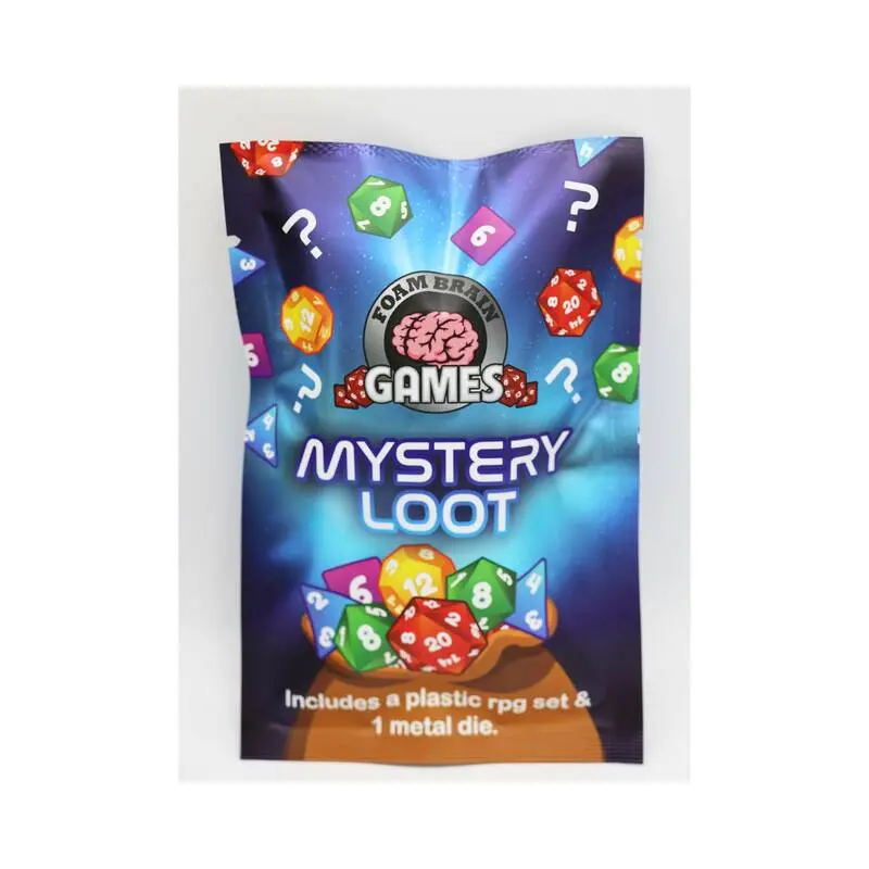 Mystery Loot: RPG Dice Set & Bonus Metal Die