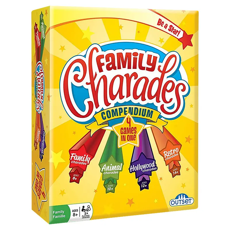Family Charades Compendium 4-in-1