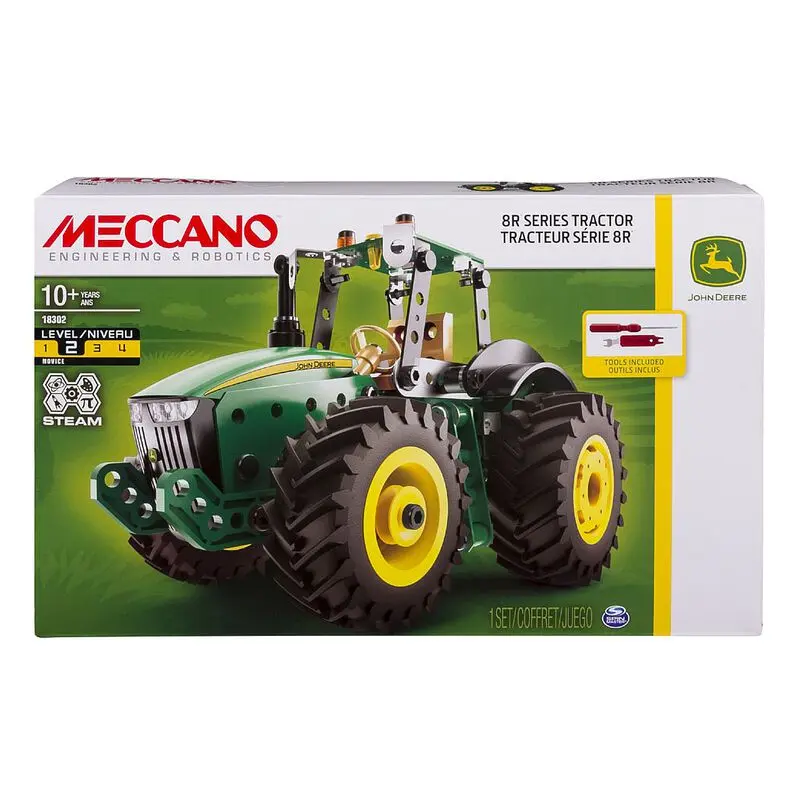 Meccano by Erector John Deere 8R Series Tractor