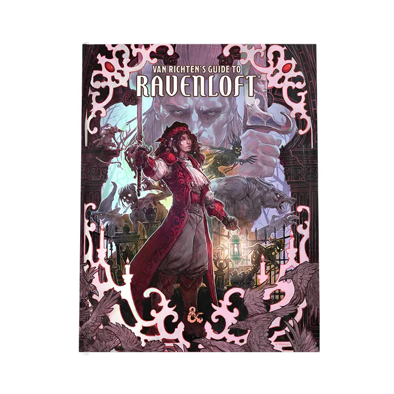 D&D 5.0 VAN RICHTEN'S GUIDE TO RAVENLOFT ''ALTERNATE COVER''