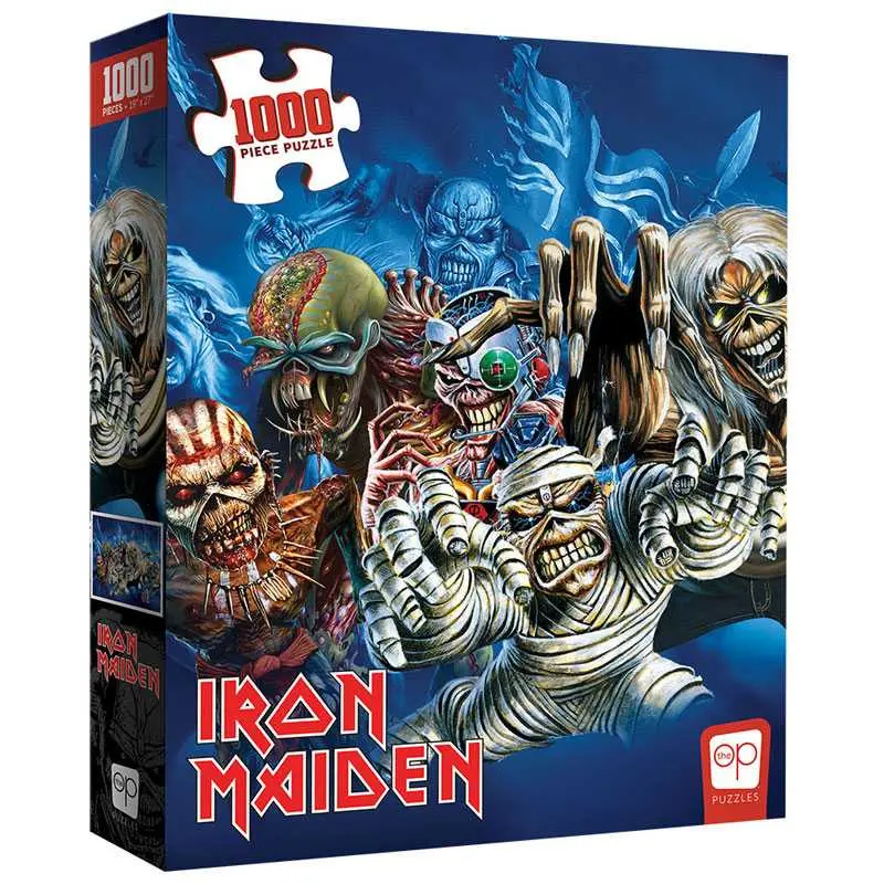Iron Maiden The Faces of Eddie 1000 Piece Puzzle