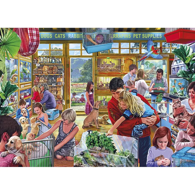 Furry Friends 1000pc Puzzle