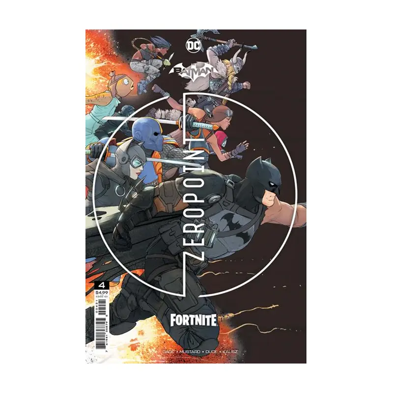 BATMAN FORTNITE ZERO POINT #4 SECOND PRINTING