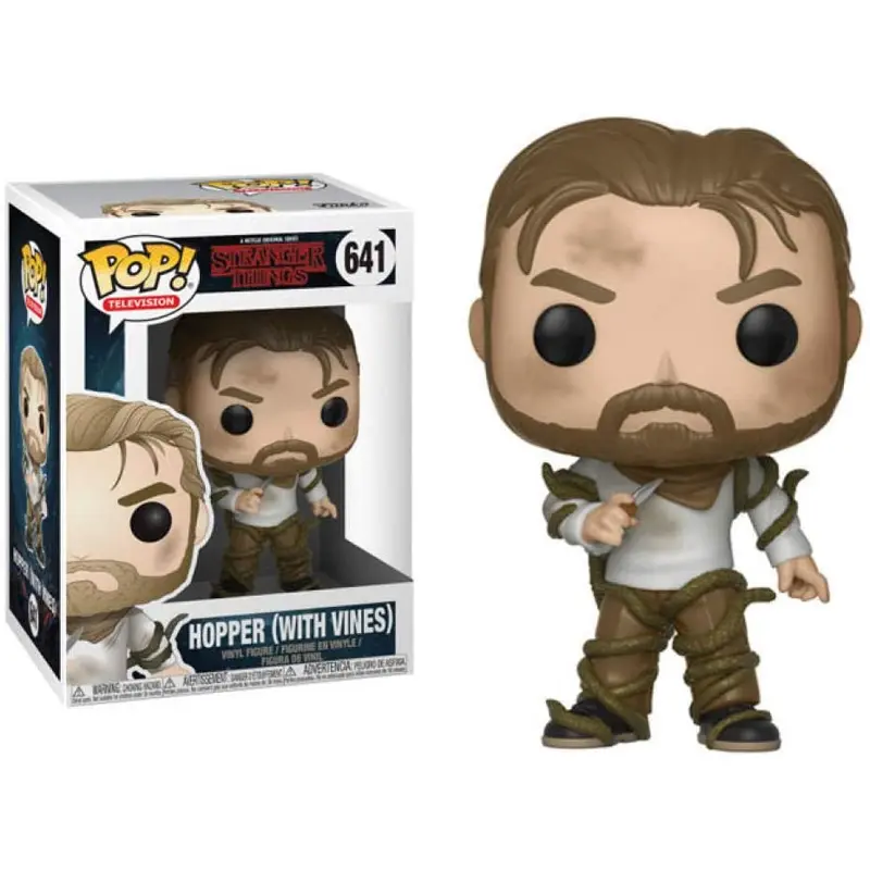 Funko Stranger Things POP! TV Hopper (With Vines) Vinyl Figure #641