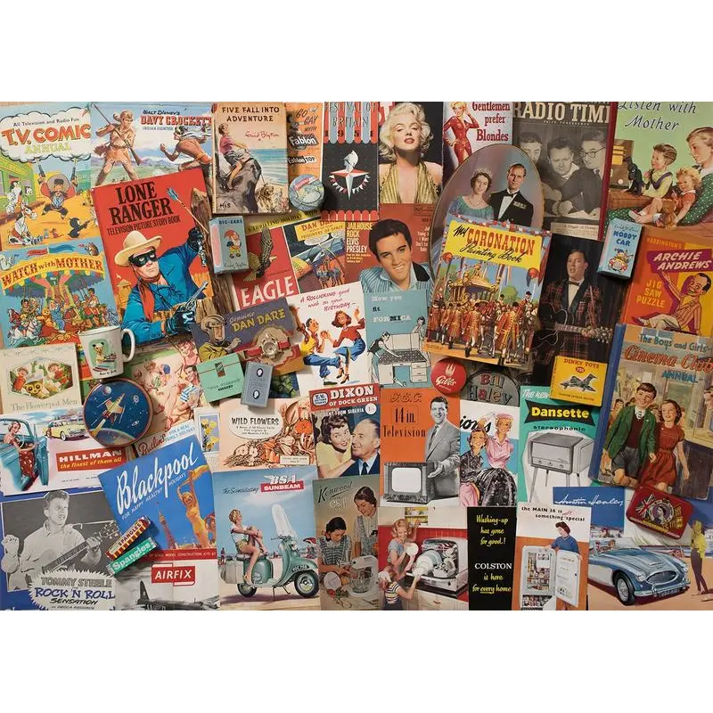 Gibsons Spirit of the 50's 1000pc Puzzle