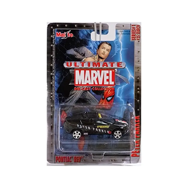 Spider-Man Peter Parker Ultimate Marvel Pontiac Rev Series #1 #25 Search