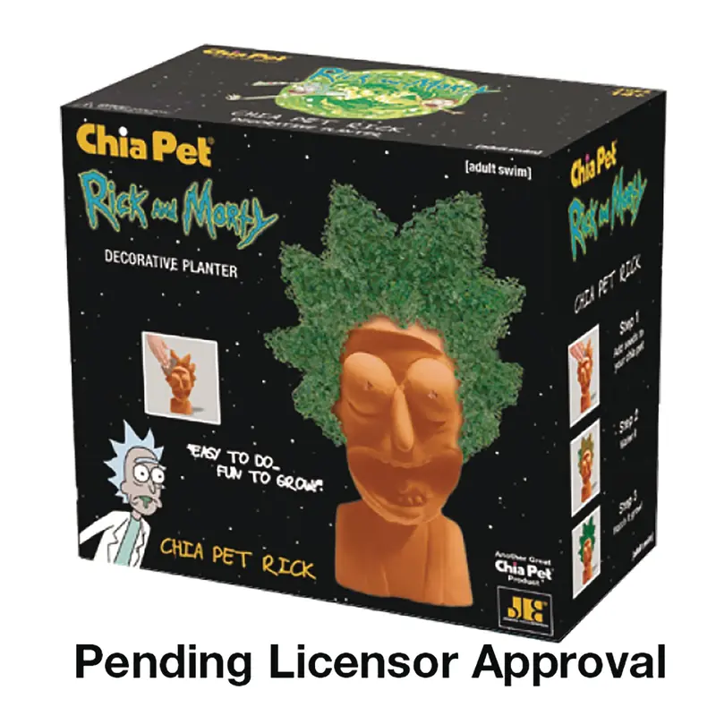 CHIA PET RICK & MORTY RICK