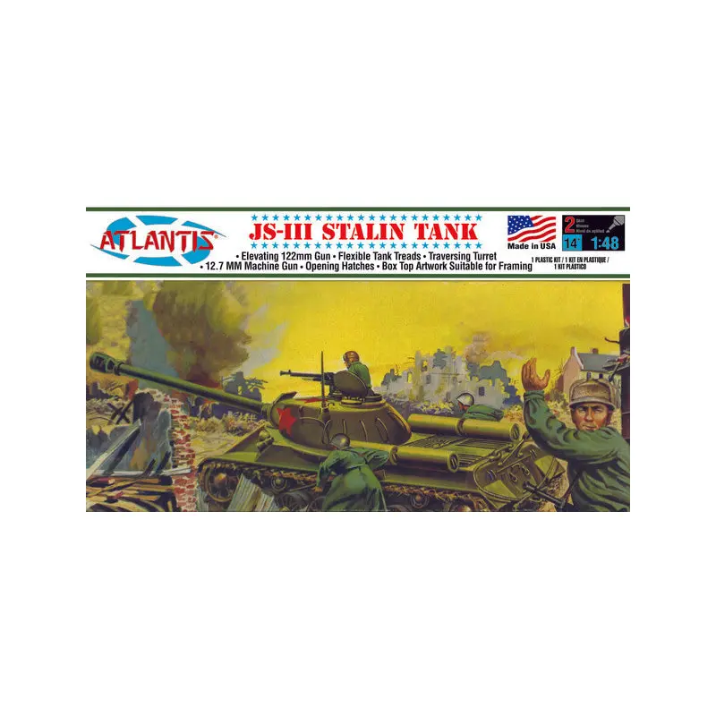Russian JS-III Stalin Tank 1/48 Plastic Model Kit