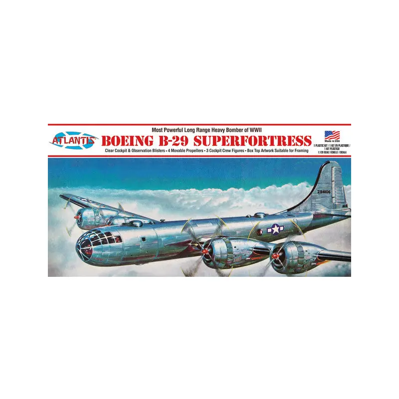 Boeing B-29 Superfortress 1:120 with Swivel Stand