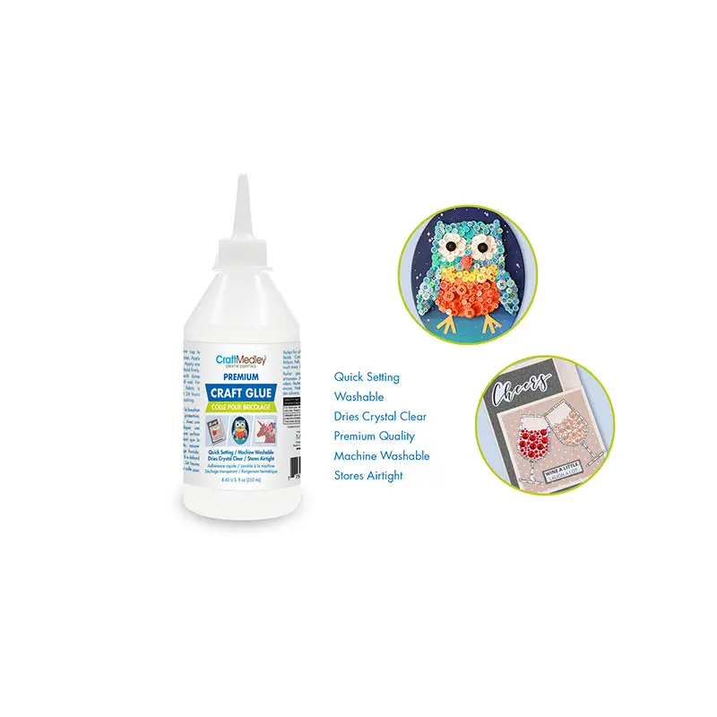 Craft Medley Premium Craft Glue Clear 8.45 oz