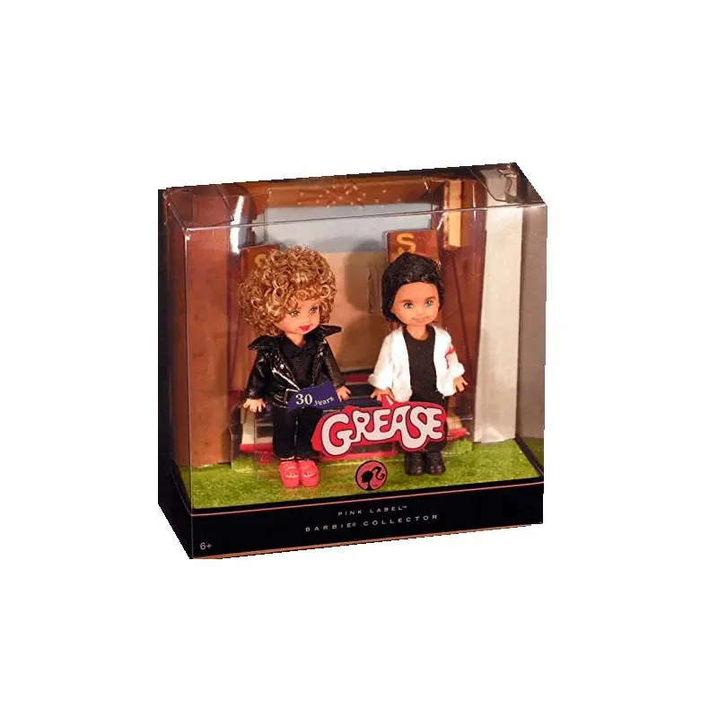 Mattel Grease 30 Years Kelly & Tommy Pink Label Barbie Collection