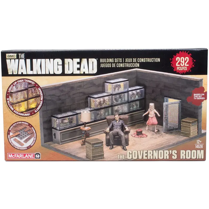 McFarlane Toys' The Walking Dead: The Governor's Room