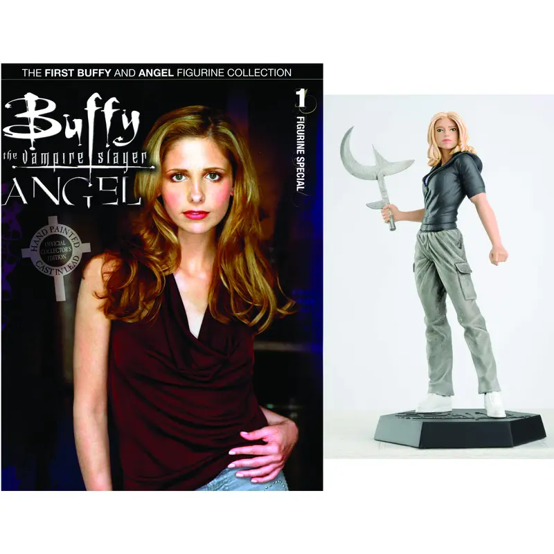 BUFFY & ANGEL FIGURINE COLL MAG #1 BUFFY